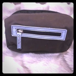 🔴 Small Makeup Bag w/ Zip and Snaps